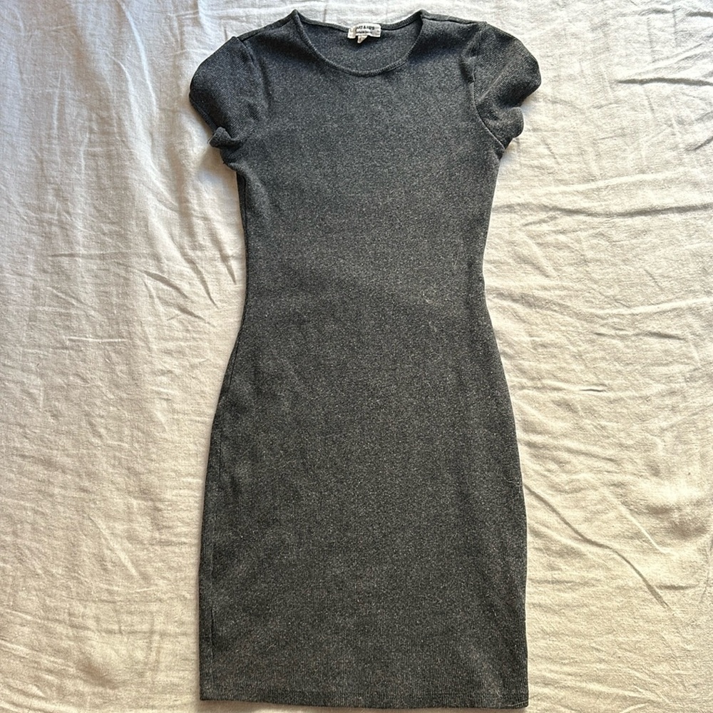 Heart and Hips grey dress